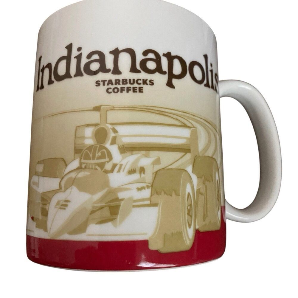 Starbucks Indianapolis Global Icon Collector Series 16oz Coffee Tea Mug Cup